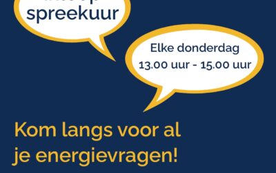 Energiespreekuur in het Huis van Eemnes