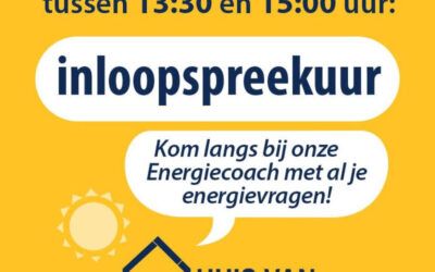 Energiespreekuur in het Huis van Eemnes