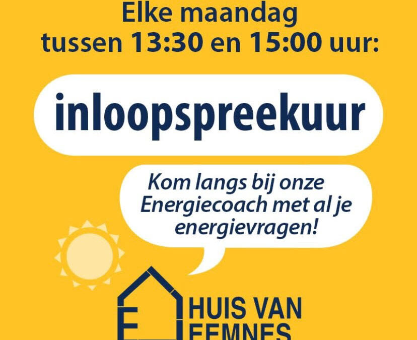 Energiespreekuur in het Huis van Eemnes